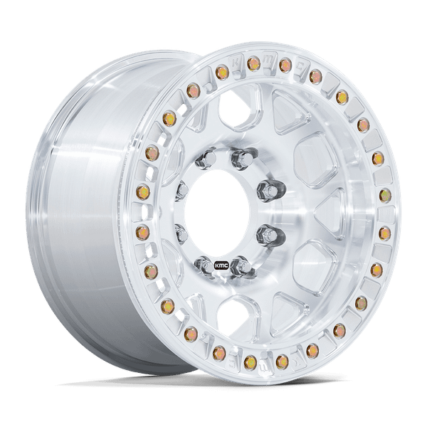 Mesa Forged Beadlock - 17in, Monoblock Forged, Raw Machined, 17X9, 5X5.5, -12mm, 194933315130, 194933315130