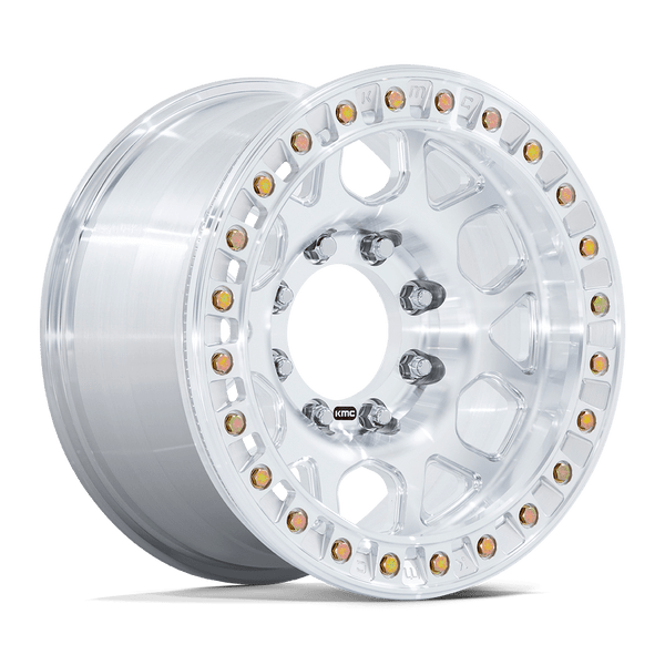 Mesa Forged Beadlock - 17in, Monoblock Forged, Raw Machined, 17X9, 8X6.5, -12mm, 194933315048, 194933315048