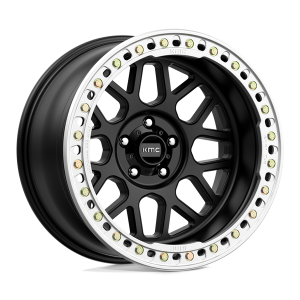 Grenade Crawl Beadlock - 20in, Cast Aluminum, Satin Black, 20X10, 5X5.0, -48mm, 885463818535, 885463818535