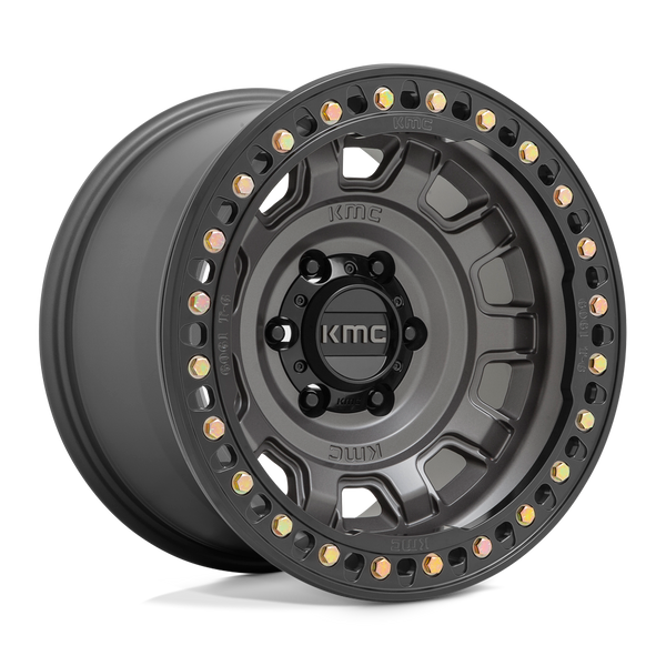 Tank Beadlock - 17in, Cast Aluminum, Anthracite, 17X9, 6X5.5, -38mm, 194933077793, 194933077793