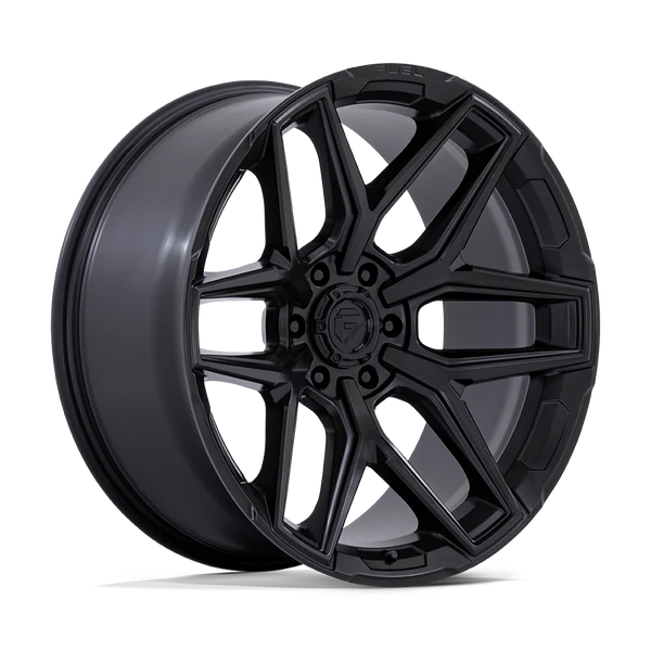 Flux - 22in, Cast Aluminum, Blackout, 22X12, 5X5.0, -44mm, 194933360871, SAEJ2530, 194933360871