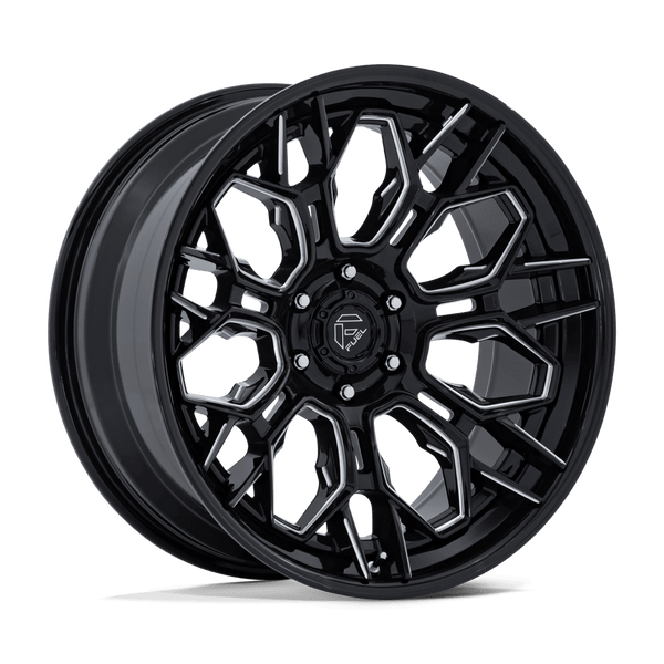 Hive - 22in, Fusion Forged, Gloss Black Milled, 22X9.5, 6X5.5, 20mm, 194933435135, SAEJ2530, 194933435135