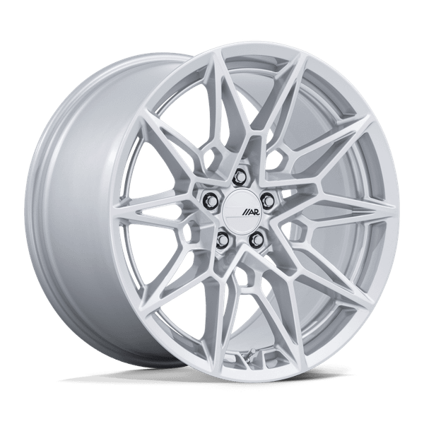 Stampede - 19in, Flow Formed Aluminum, Gloss Silver, 19X11, 5X4.5, 50mm, 194933443246, SAEJ2530, 194933443246