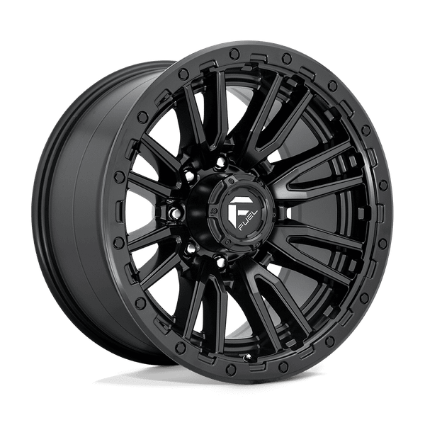Rebel - 20in, Cast Aluminum, Matte Black, 20X10, 8X180, -18mm, 885463872803,, 885463872803