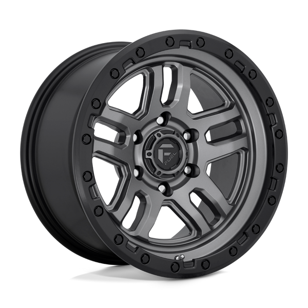 Ammo - 18in, Cast Aluminum, Matte Gunmetal Black Bead Ring, 18X9, 6X5.5, 20mm, 194933048236,, 194933048236