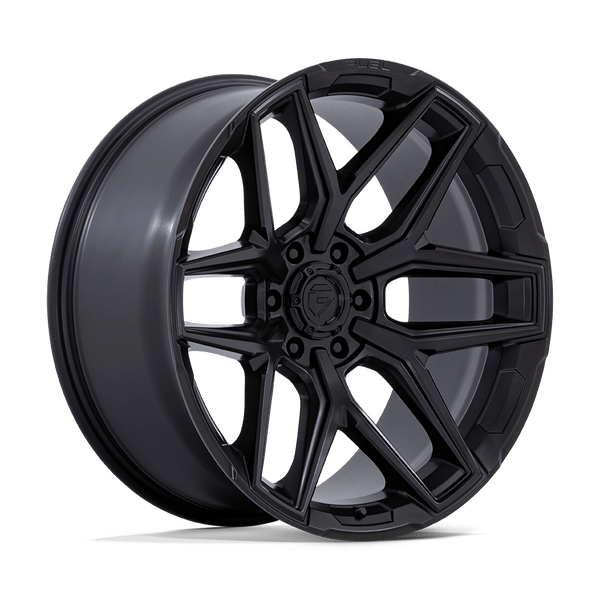 Flux - 18in, Cast Aluminum, Blackout, 18X9, 6X5.5, 20mm, 194933309139, SAEJ2530, 194933309139