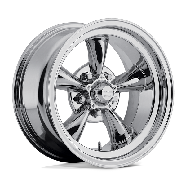Torq Thrust D - 15in, Cast Aluminum, Chrome, 15X8, 5X4.5, 0mm, 761138932303, SAE, 761138932303