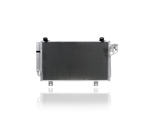 A/C Condenser For 4243 14-20 Mazda Mazda6 Mazda3 Hatchback Sedan - With Receiver & Dryer, Parallel Flow Construction