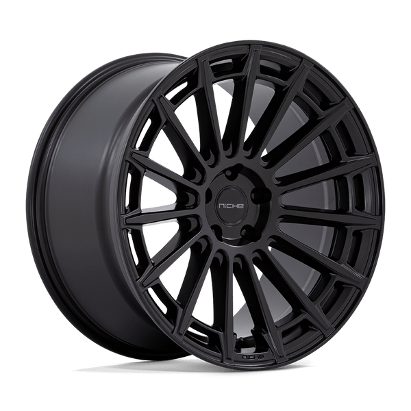 Amalfi - 20in, Cast Aluminum, Matte Black, 20X9, 5X112, 25mm, 194933215348,, 194933215348