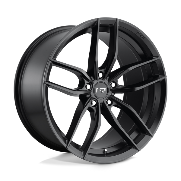 Vosso - 22in, Cast Aluminum, Matte Black, 22X10.5, 5X5.0, 40mm, 885463885469,, 885463885469