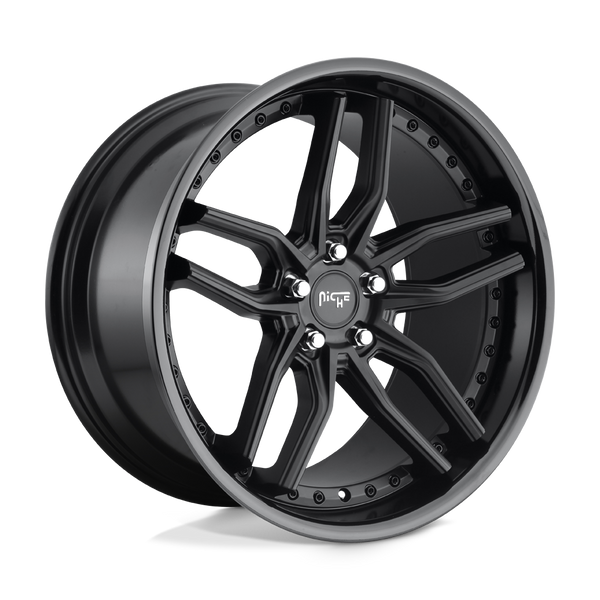 Methos - 20in, Cast Aluminum, Gloss Black Matte Black, 20X10.5, 5X120, 35mm, 885463884288,, 885463884288