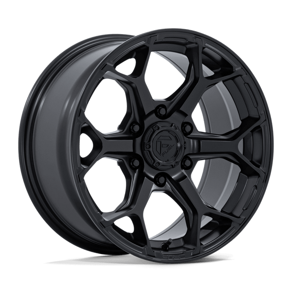 Splicer - 17in, Flow Formed Aluminum, Blackout, 17X8.5, 6X4.5, 25mm, 194933436156, SAEJ2530, 194933436156