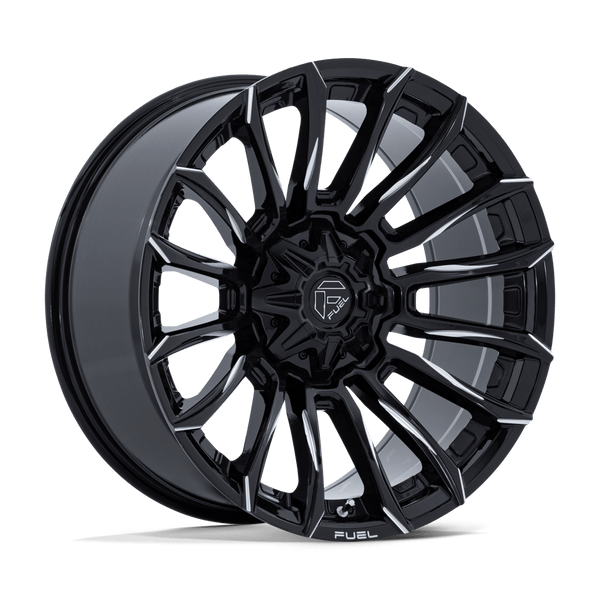 Blade - 22in, Cast Aluminum, Gloss Black Milled, 22X9, 8X180, 20mm, 194933397167, SAE J2530 JWL VIA, 194933397167