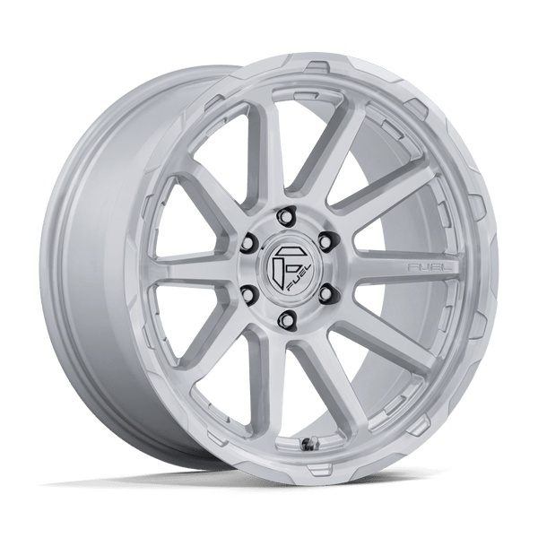 Circuit - 20in, Cast Aluminum, Gloss Silver W/ Machined Face, 20X10, 6X135, -18mm, 194933423149, SAE J2530 JWL VIA, 194933423149