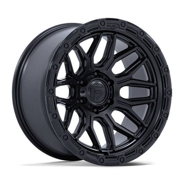Surge - 20in, Cast Aluminum, Matte Black W/ Gloss Black Lip, 20X10, 5X5.0, -18mm, 194933384693, SAE J2530 JWL VIA, 194933384693