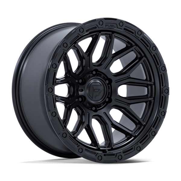 Surge - 18in, Cast Aluminum, Matte Black W/ Gloss Black Lip, 18X9, 5X5.0, 20mm, 194933423538, SAE J2530 JWL VIA, 194933423538