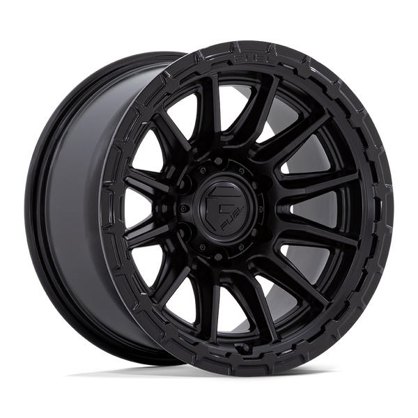 Piston - 17in, Cast Aluminum, Blackout W/ Gloss Black Lip, 17X8.5, 6X5.5, 25mm, 194933379064, SAE J2530 JWL VIA, 194933379064