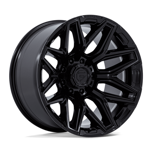 Flux - 22in, Cast Aluminum, Gloss Black, 22X12, 8X170, -44mm, 194933350001, SAEJ2530, 194933350001