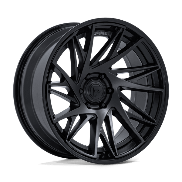 Dynamo - 24in, Fusion Forged, Matte Black W/ Gloss Black Lip, 24X10, 6X5.5, 0mm, 194933433605, SAEJ2530, 194933433605