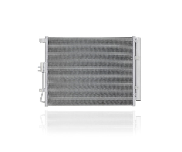 A/C Condenser For 30110 17-19 Kia Soul 1.6L Turbo - With Receiver & Dryer