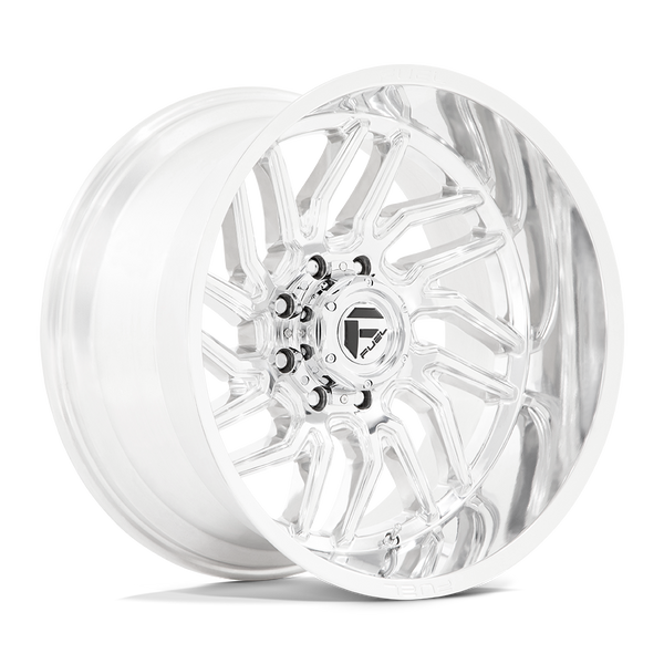 Hurricane - 20in, Cast Aluminum, Polished Milled, 20X10, 8X170, -18mm, 194933290789,, 194933290789