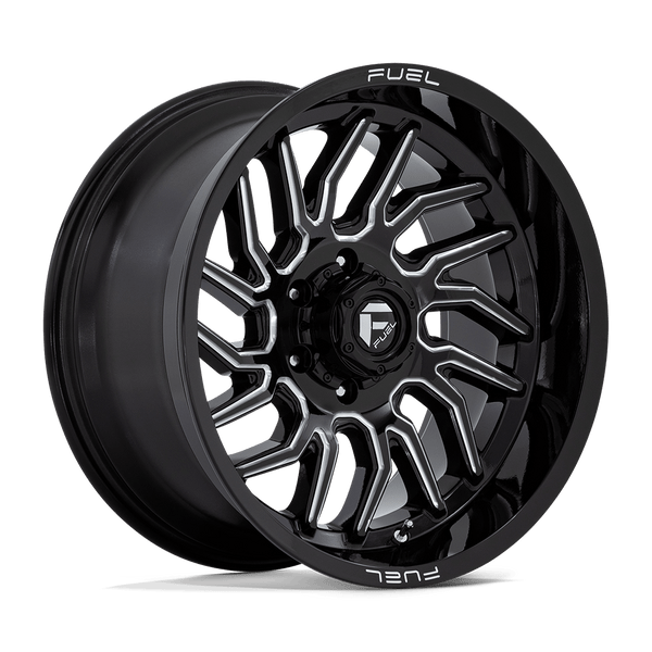 Hurricane - 20in, Cast Aluminum, Gloss Black Milled, 20X10, 6X5.5, -18mm, 194933291212,, 194933291212