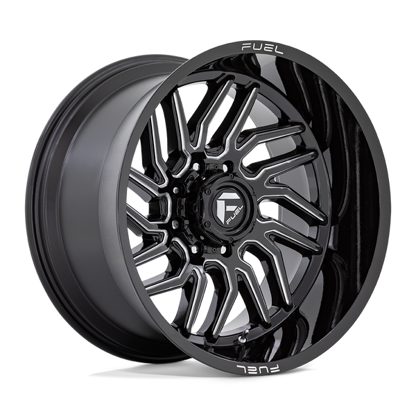 Hurricane - 20in, Cast Aluminum, Gloss Black Milled, 20X9, 8X170, 20mm, 194933291175,, 194933291175