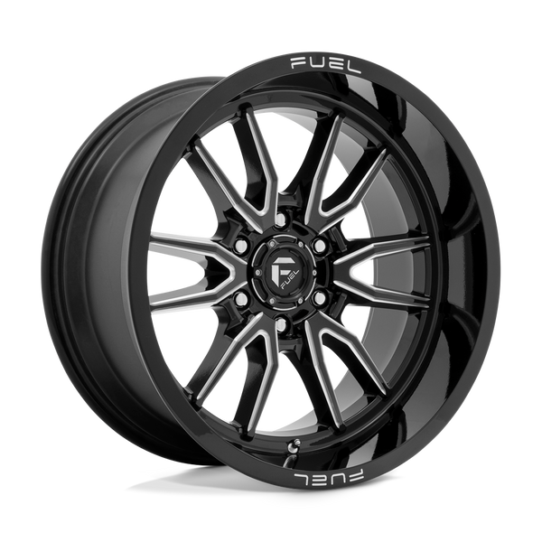 Clash - 20in, Cast Aluminum, Gloss Black Milled, 20X10, 6X5.5, -18mm, 194933111404,, 194933111404