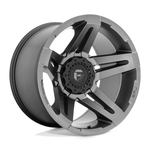 SFJ - 20in, Cast Aluminum, Matte Gun Metal, 20X12, 6X135/5.5, -44mm, 194933106332, SAE J2530 JWL VIA, 194933106332