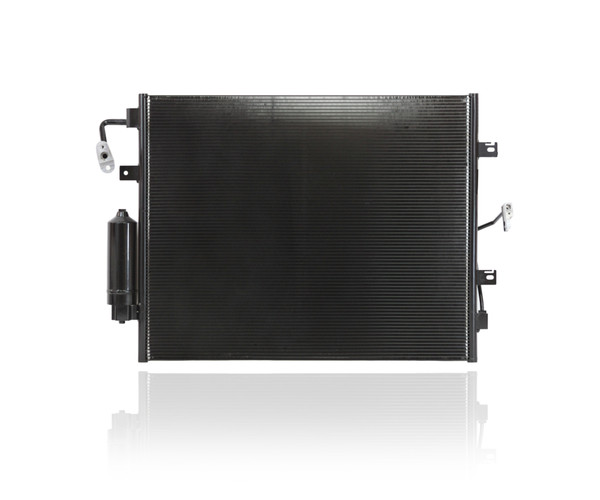 A/C Condenser Fit/For 30086 17-23 Nissan Titan Regular/Crew-Cab - With Receiver & Dryer