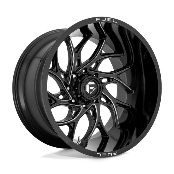 Runner - 20in, Cast Aluminum, Gloss Black Milled, 20X9, 8X170, 1mm, 194933054022,, 194933054022