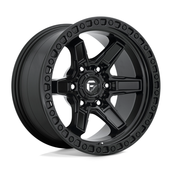 Kicker - 17in, Cast Aluminum, Matte Black, 17X9, 6X5.5, -12mm, 885463875286,, 885463875286