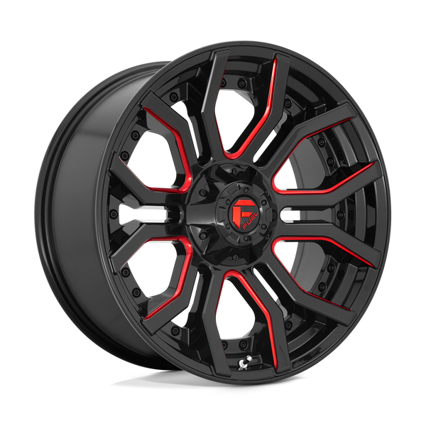 Rage - 20in, Cast Aluminum, Gloss Black Red Tinted Clear, 20X9, 6X135/5.5, 1mm, 194933006496,, 194933006496