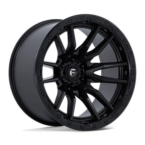 Rebel - 22in, Cast Aluminum, Matte Black, 22X12, 6X5.5, -44mm, 885463872988,, 885463872988