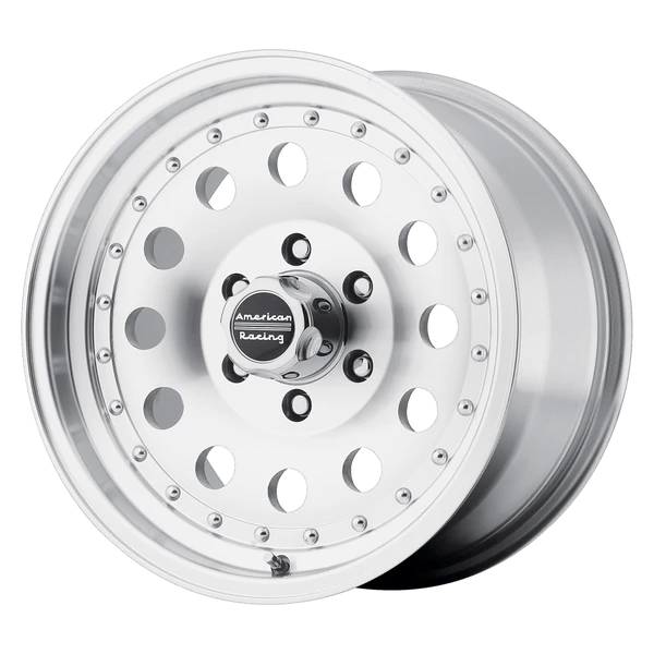 Outlaw II - 16in, Cast Aluminum, Machined W/ Clear Coat, 16X10, 8X170, -25mm, 761138407252, SAE J2530, 761138407252