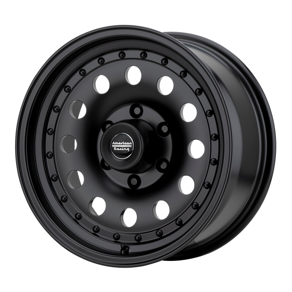 Outlaw II - 17in, Cast Aluminum, Satin Black, 17X8, 6X120, 18mm, 194933151356, SAE J2530, 194933151356