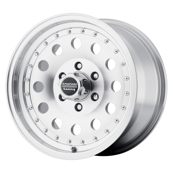Outlaw II - 18in, Cast Aluminum, Machined W/ Clear Coat, 18X8, 5X5.0, 30mm, 194933151240, SAE J2530, 194933151240