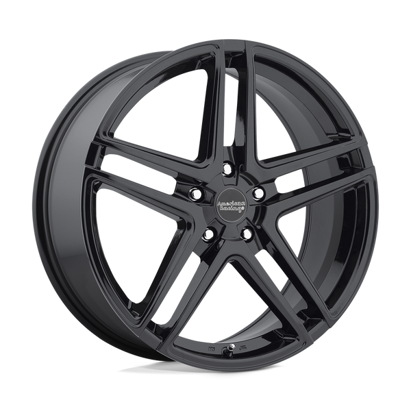 AR907 - 18in, Cast Aluminum, Gloss Black, 18X8, 5X4.5, 40mm, 885463089188, SAEJ2530 JWL VIA, 885463089188