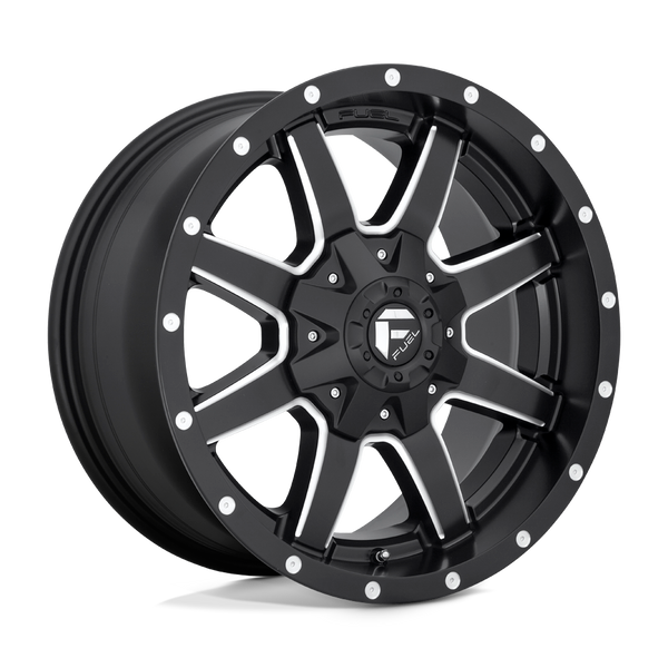Maverick - 20in, Cast Aluminum, Matte Black Milled, 20X10, 8X170, -18mm, 885463840697,, 885463840697