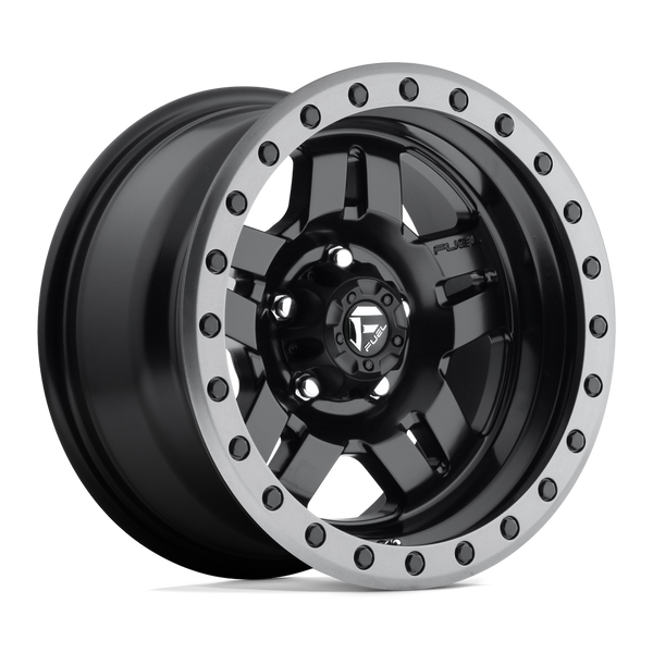 Anza - 15in, Cast Aluminum, Matte Black Gun Metal Ring, 15X8, 5X4.5, -18mm, 885463844589,, 885463844589