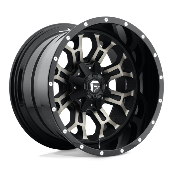 Crush - 18in, Cast Aluminum, Gloss Mach Double Dark Tint, 18X9, 8X180, 1mm, 885463845876,, 885463845876