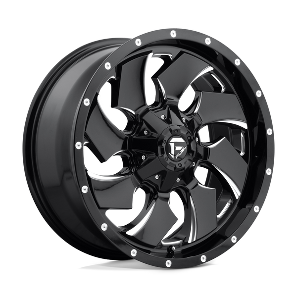 Cleaver - 20in, Cast Aluminum, Gloss Black Milled, 20X9, 6X135/5.5, 20mm, 885463849201,, 885463849201