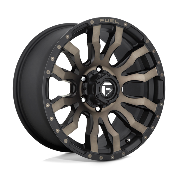 Blitz - 18in, Cast Aluminum, Matte Black Double Dark Tint, 18X9, 8X6.5, 1mm, 885463871288,, 885463871288