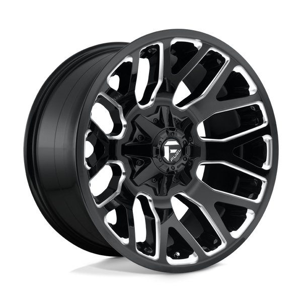 Warrior - 20in, Cast Aluminum, Gloss Black Milled, 20X9, 6X135/5.5, 20mm, 885463862842,, 885463862842