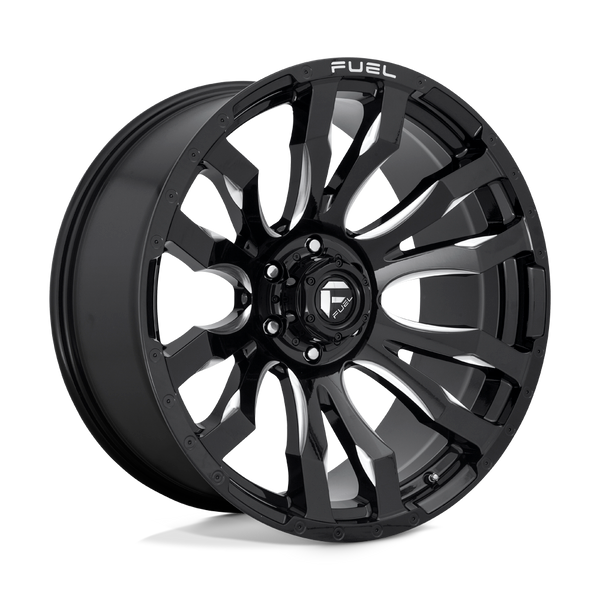 Blitz - 18in, Cast Aluminum, Gloss Black Milled, 18X9, 6X5.5, 1mm, 885463870687,, 885463870687