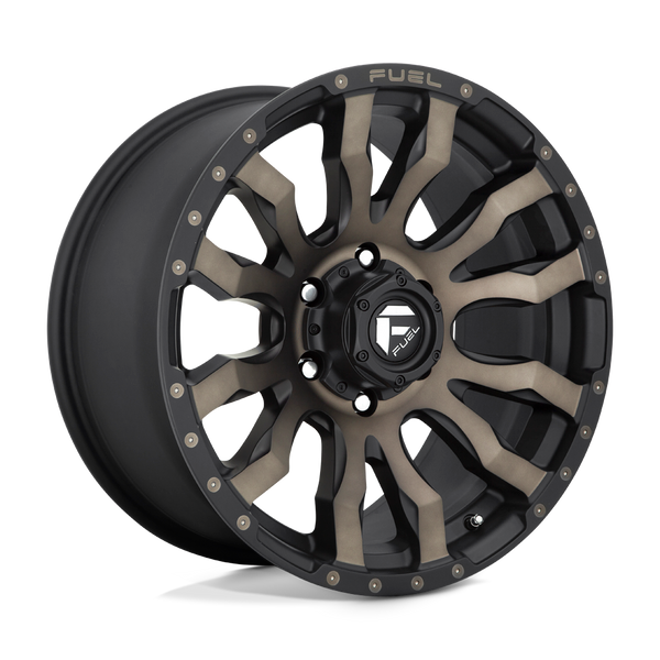 Blitz - 17in, Cast Aluminum, Matte Black Double Dark Tint, 17X9, 5X5.0, 1mm, 885463871110,, 885463871110