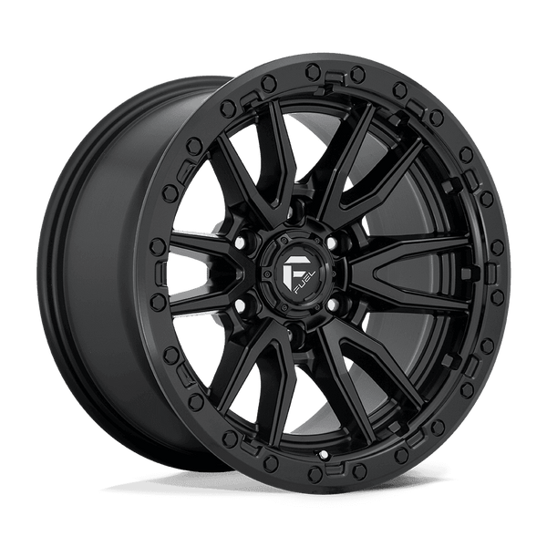 Rebel - 17in, Cast Aluminum, Matte Black, 17X9, 6X135, -12mm, 885463872674,, 885463872674