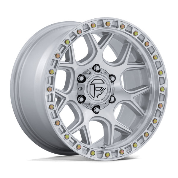 Puma - 17in, Cast Aluminum, Gloss Silver W/ Machined Face, 17X9, 6X5.5, -12mm, 194933430451, SAEJ2530, 194933430451