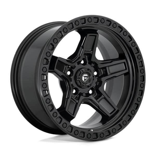 Kicker - 17in, Cast Aluminum, Matte Black, 17X9, 5X5.0, -12mm, 885463875262,, 885463875262