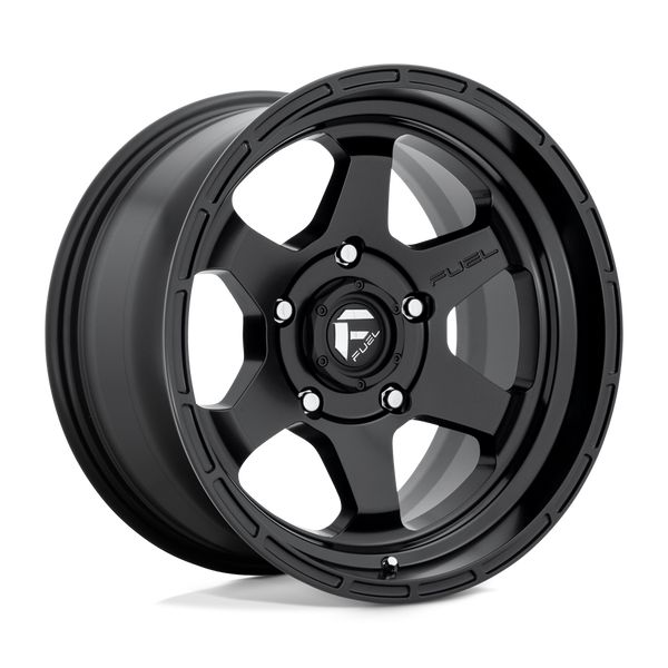 Shok - 17in, Cast Aluminum, Matte Black, 17X10, 5X5.0, -18mm, 885463868509,, 885463868509